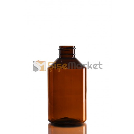 250 ML Amber Pet Şişe Toptan Plastik Şişe